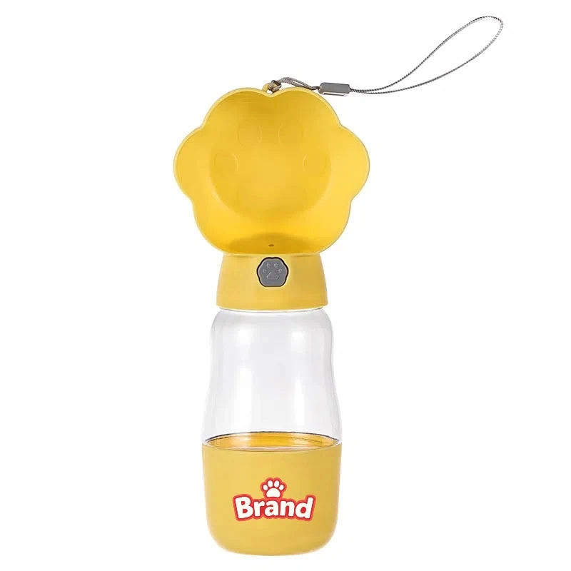 promotional pet products gifts manufacturing with custom LOGO wholesale promotional pet travel water bottle with custom LOGO