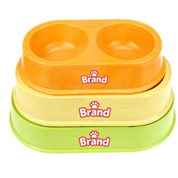 promotional pet products gifts manufacturing with custom LOGO wholesale promotional pet food bowl with custom LOGO