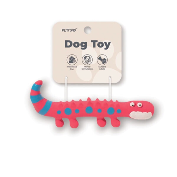 Funny Lizard Shape Squeaky Toy for Dog