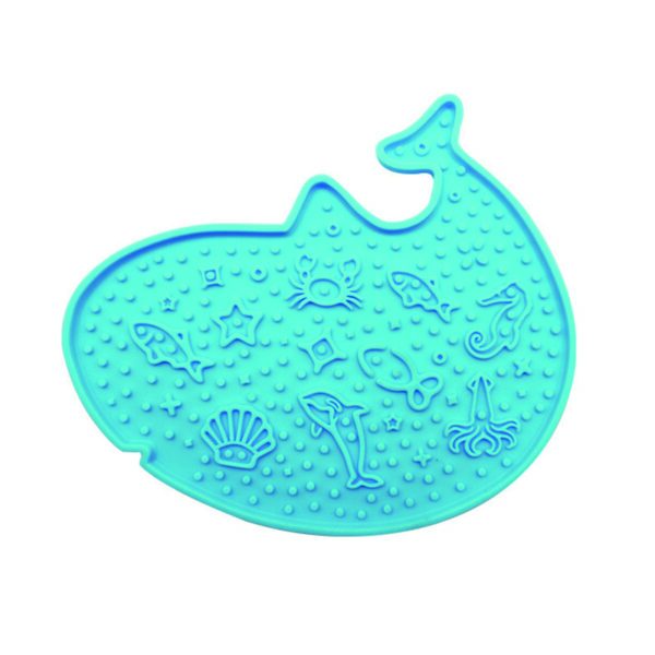 Whale & Ocean Motif Slow Lick Mat