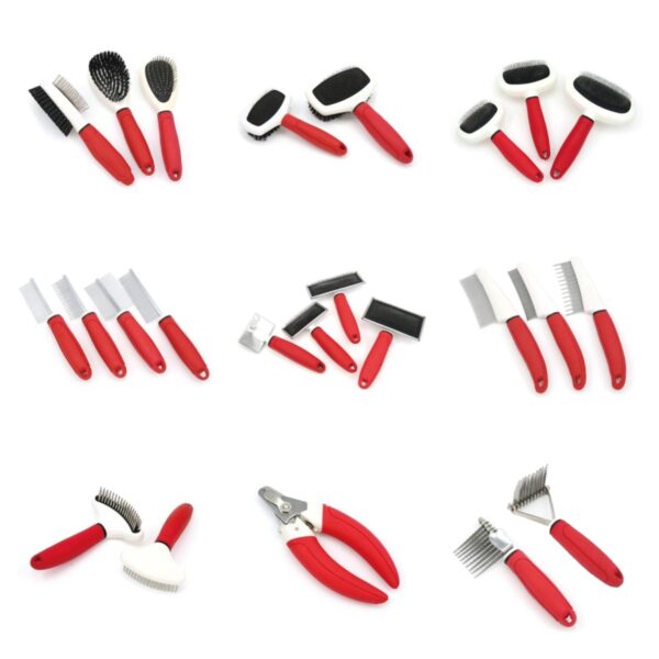 Pro Red Comfort-Grip Grooming Series