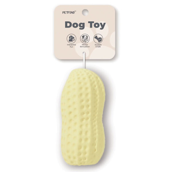 Latex Peanut Squeaky Dog Toy