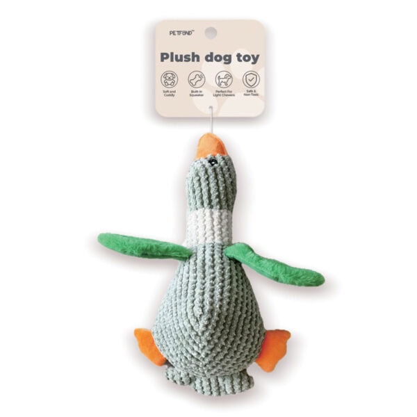 Corduroy Duck Dog Toy