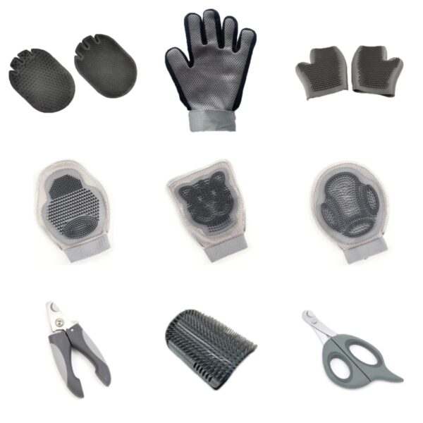 Comfort-Grip Grey Grooming Series