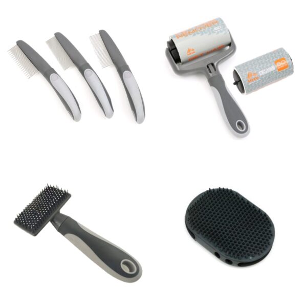 Comfort-Grip Grey Grooming Series