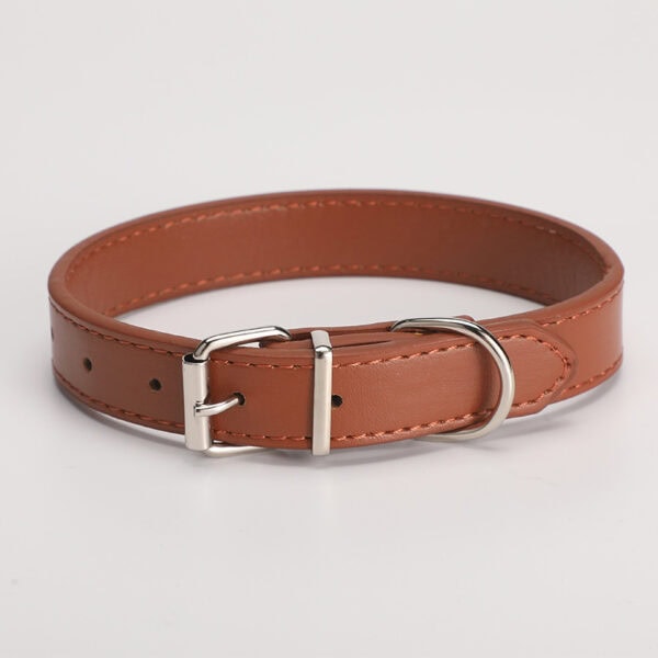 PU leather dog collar