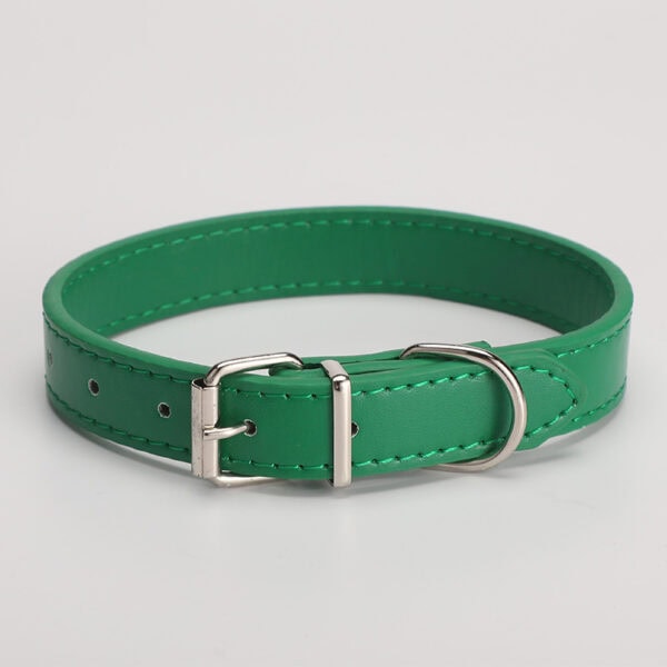 PU leather dog collar