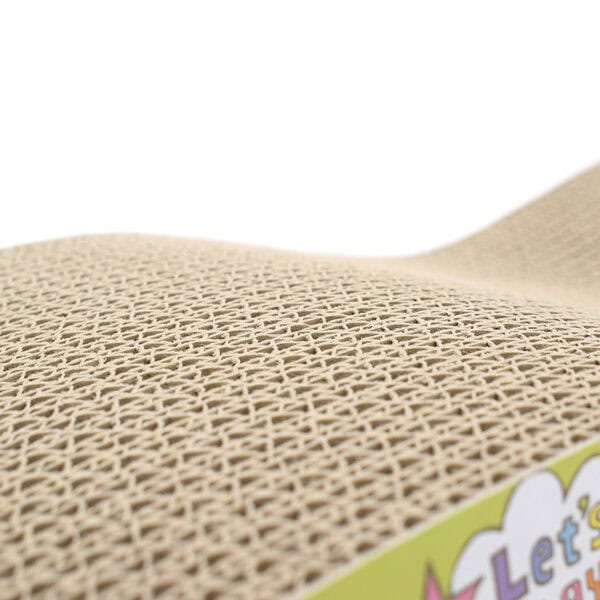 Wave-Shaped Cat Scratcher Lounge