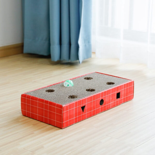 Interactive Cat Puzzle Scratcher