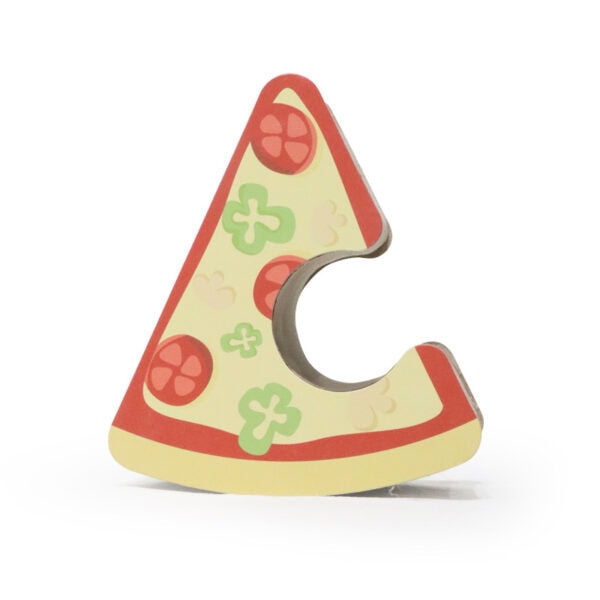 3-in-1 Foldable Cat Interactive Nest - Pizza