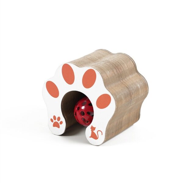 3-in-1 Foldable Cat Interactive Nest - Pizza