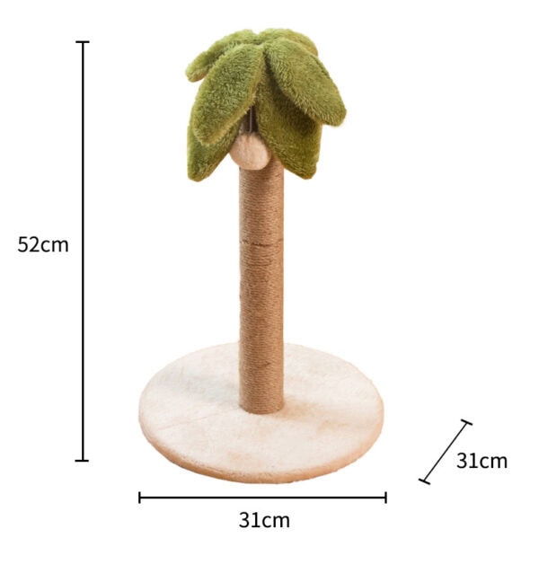 Coconut Palm Cat Scratching Post