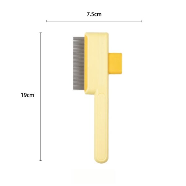 Easy Clean Dense Teeth Pet Grooming Comb