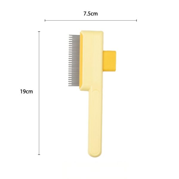 Easy Clean High & Low Teeth Pet Grooming Comb