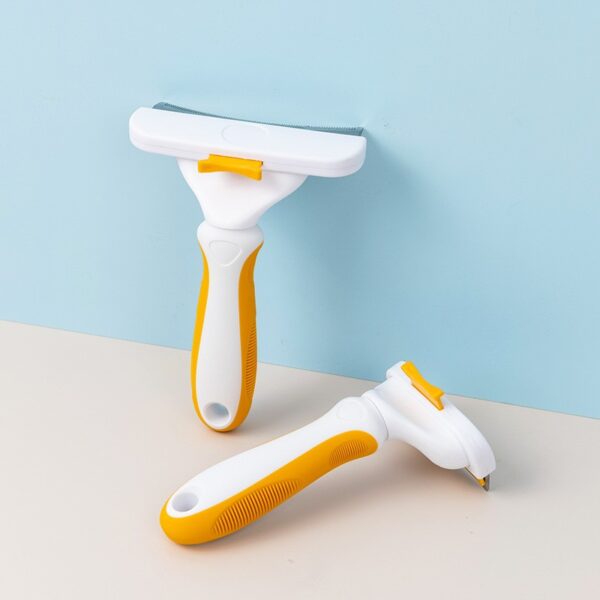 Easy To Clean Pet Deshedding Rake