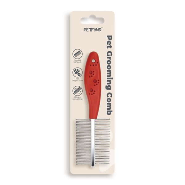 Dense & Sparse Teeth Pet Grooming Comb