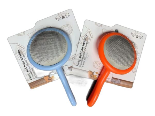 Air-Cushion Pet Slicker Brush-Round-Large