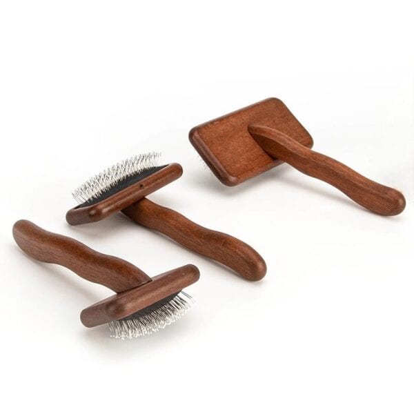 Air cushion-Wooden frame grooming brush