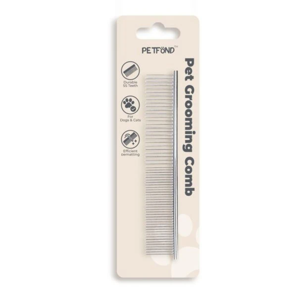 Dense & Sparse Teeth Pet Grooming Comb