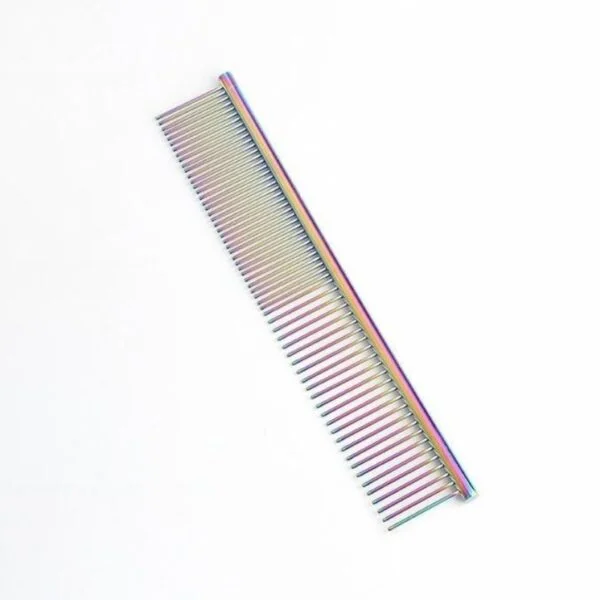 Dense & Sparse Teeth Pet Grooming Comb-Color