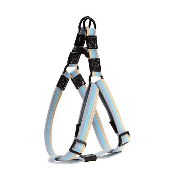 Tricolor dog harness