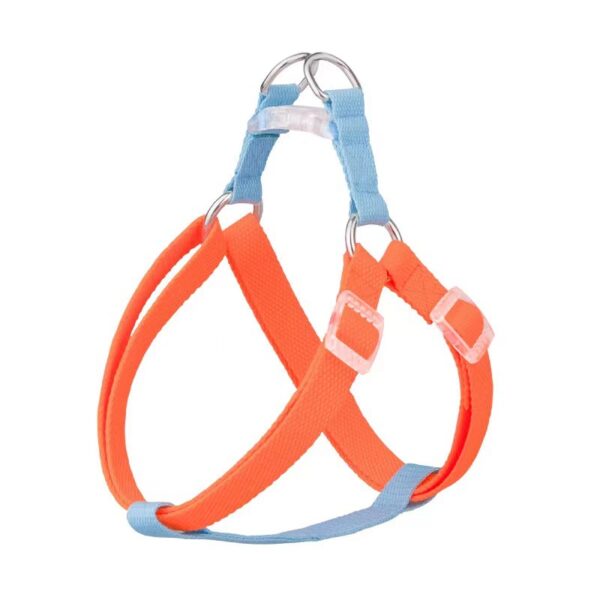 Dual color dog harness