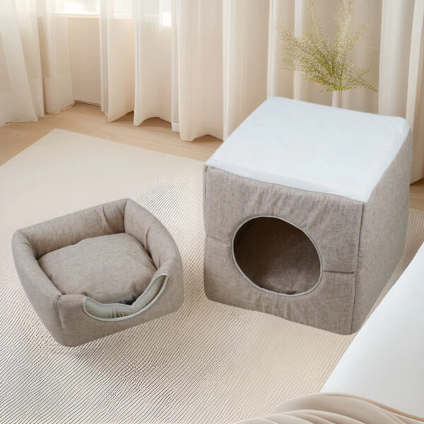 Modular Cube Cat Cave & Bed