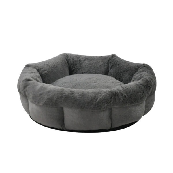 Plush Donut Bolster Bed