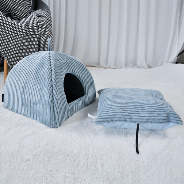 Corduroy Hideaway Cave Bed