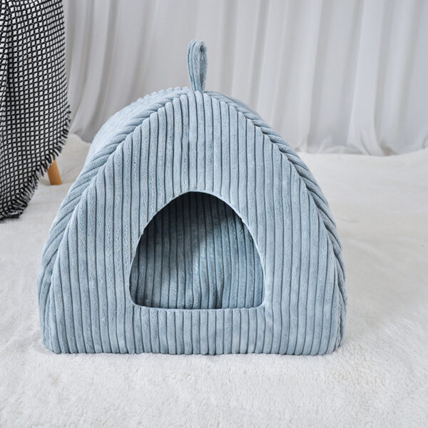 Corduroy Hideaway Cave Bed