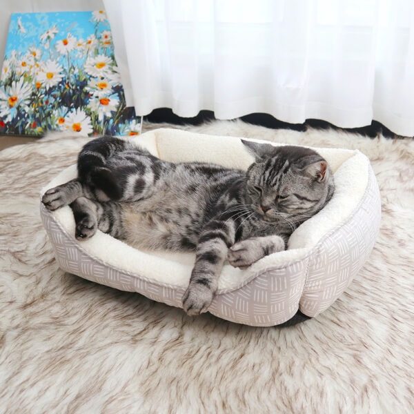 Sherpa Bolster Lounge Bed