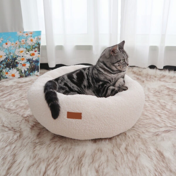 Sherpa Donut Nest Bed