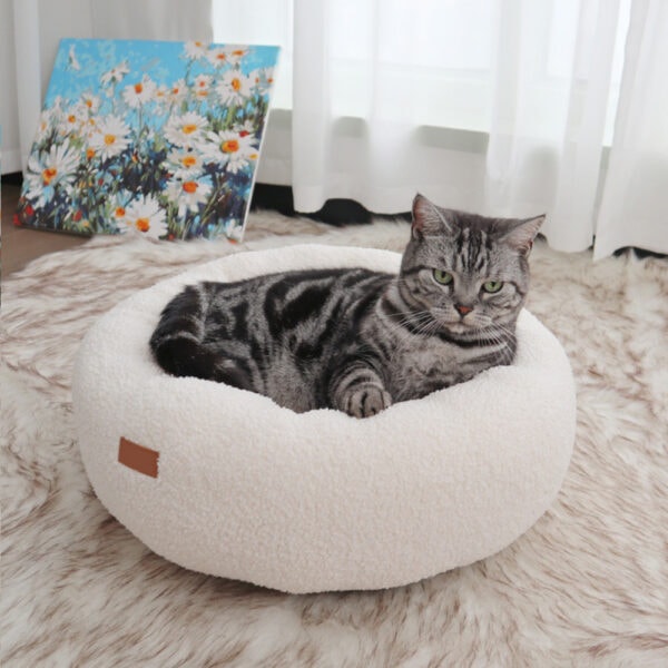 Sherpa Donut Nest Bed