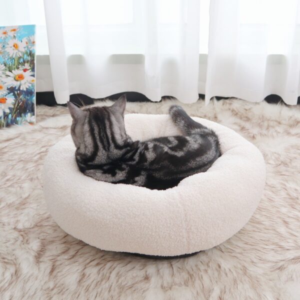 Sherpa Donut Nest Bed