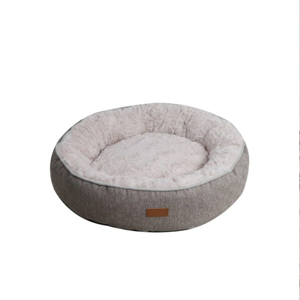 Reversible Sherpa Doughnut Bed