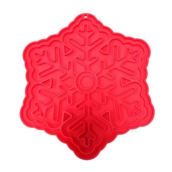 Snowflake-Shaped Pet Lick Mat