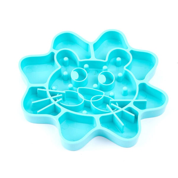 Sunburst Animal Face Slow Lick Mat