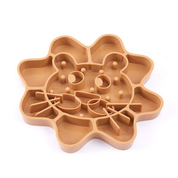 Sunburst Animal Face Slow Lick Mat