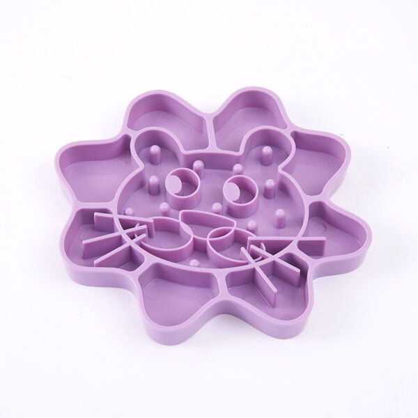 Sunburst Animal Face Slow Lick Mat