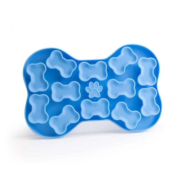 Bone-Shaped Multi-Cavity Lick Mat