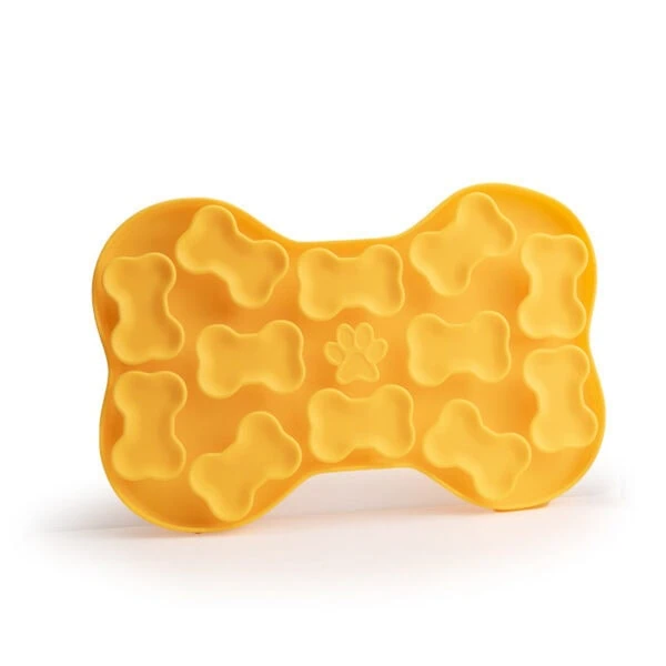 Bone-Shaped Multi-Cavity Lick Mat