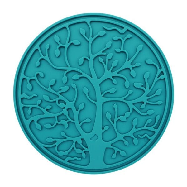 Tree of Life Round Enrichment Lick Mat