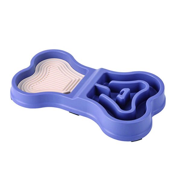 Layered Bone & Paw Interactive Treat Mat