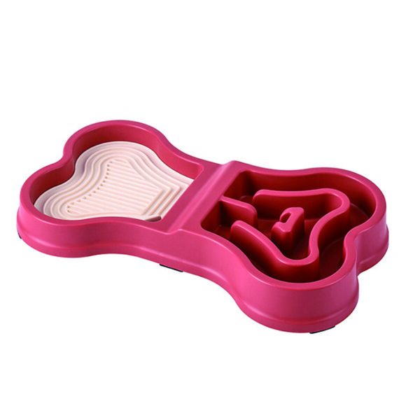 Layered Bone & Paw Interactive Treat Mat