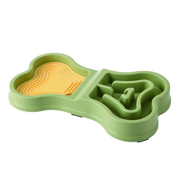 Layered Bone & Paw Interactive Treat Mat