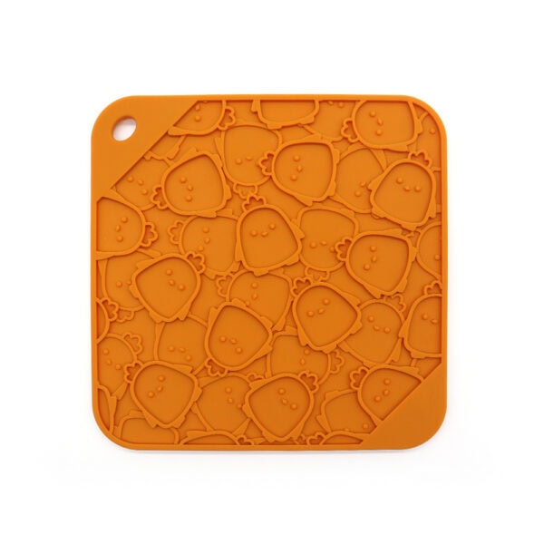 Square Chick Pattern Enrichment Mat