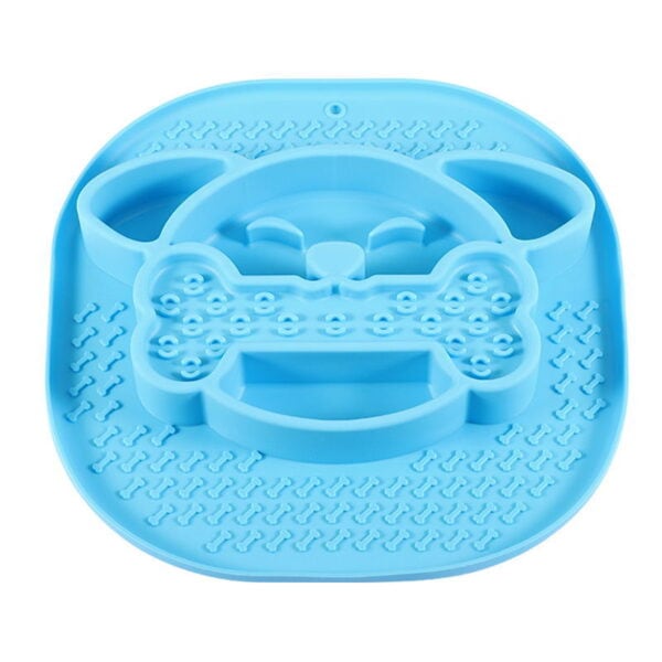 Bear Face Slow Lick Treat Mat