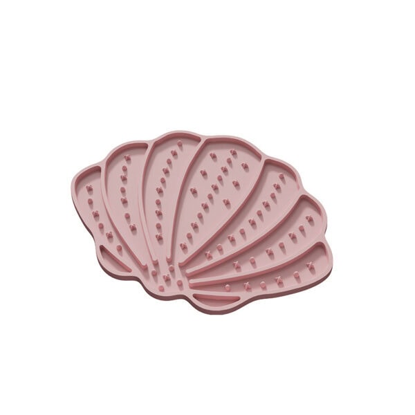 Shell-Shaped Slow Lick Treat Mat