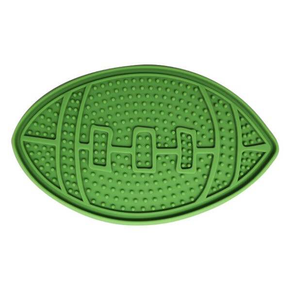 Football-Shaped Pet Lick Mat