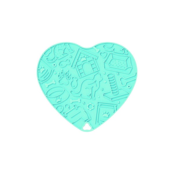 Heart-Shaped Mixed Icon Enrichment Mat